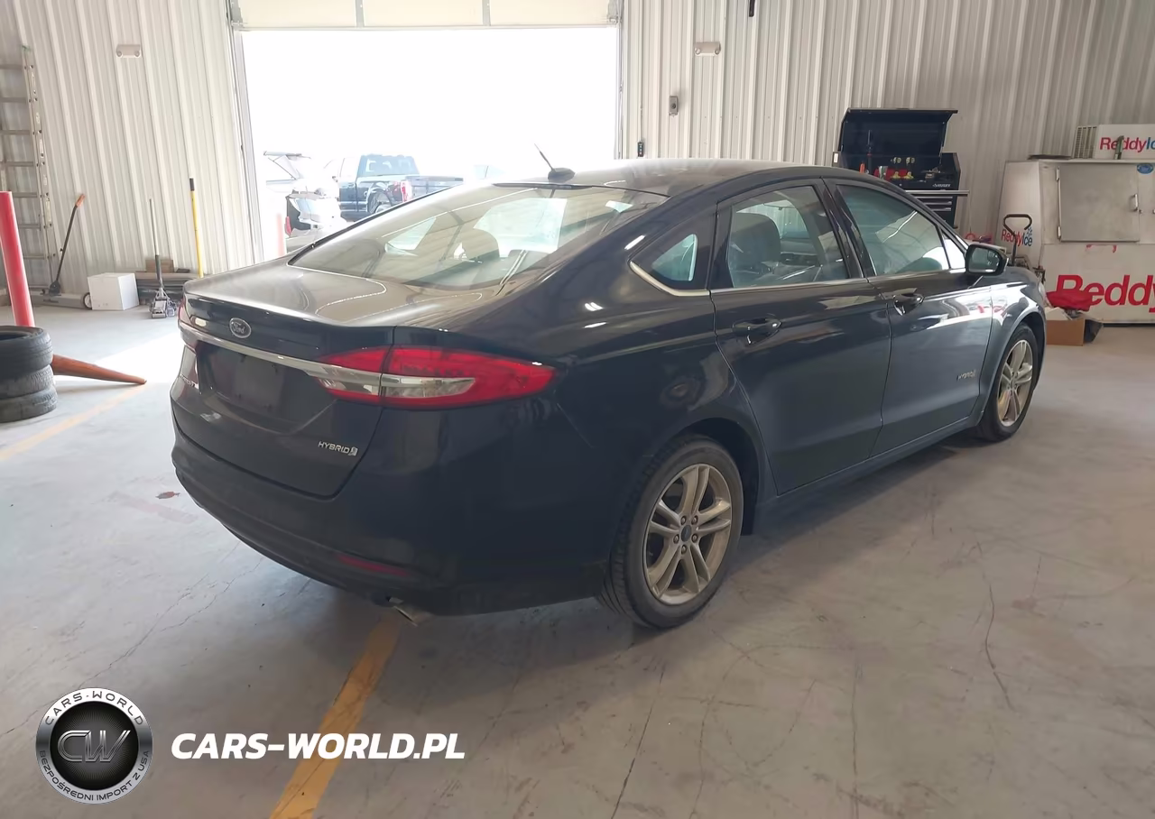 2018 Ford Fusion Hybrid S VIN:3FA6P0UU7JR100607 - 4