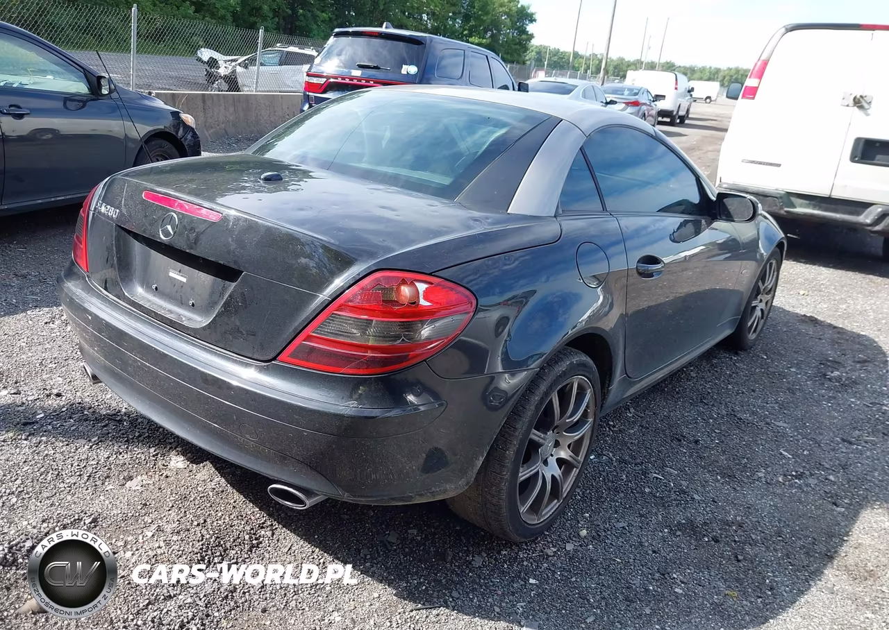2008 Mercedes-Benz Slk 280 VIN:WDBWK54F48F180347 - 4