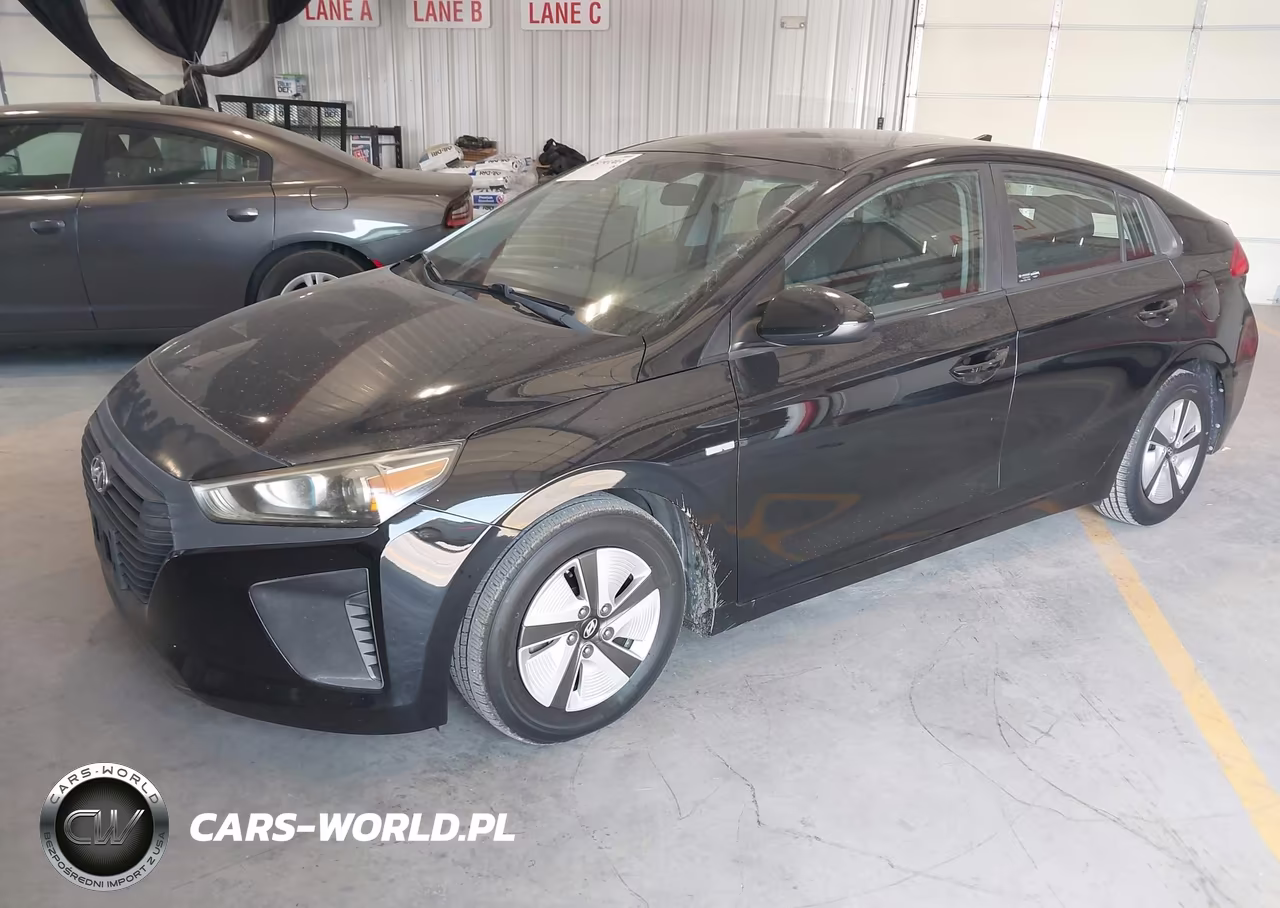 2018 Hyundai Ioniq Hybrid Blue VIN:KMHC65LC5JU075944 - 2