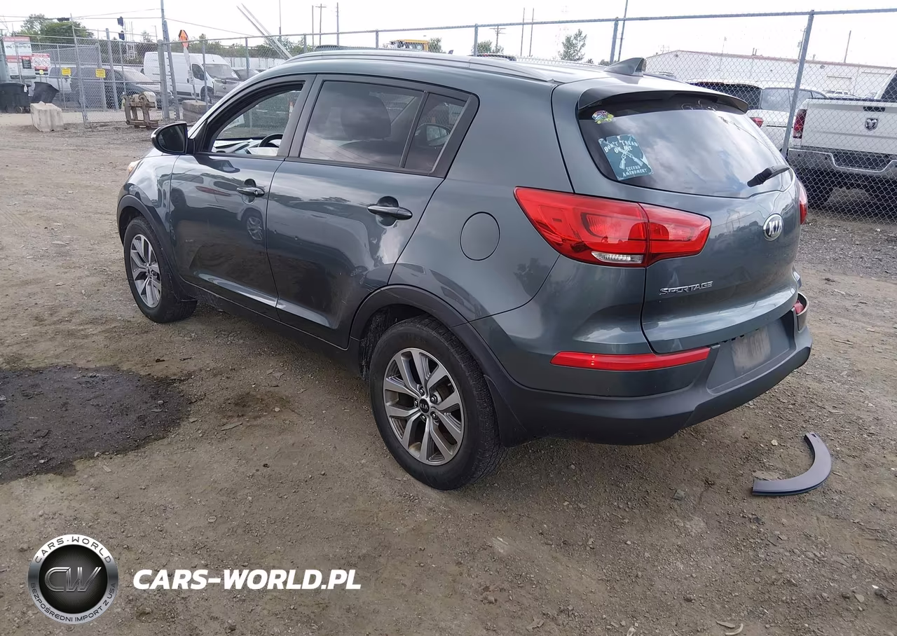 2015 Kia Sportage Lx VIN:KNDPB3AC6F7763207 - 3