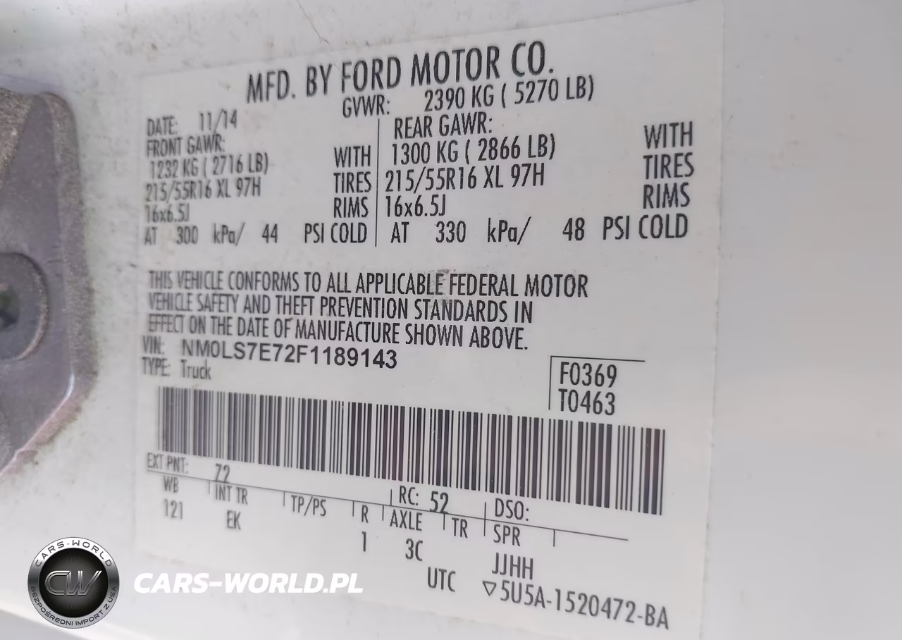 2015 Ford Transit Connect Xl VIN:NM0LS7E72F1189143 - 9