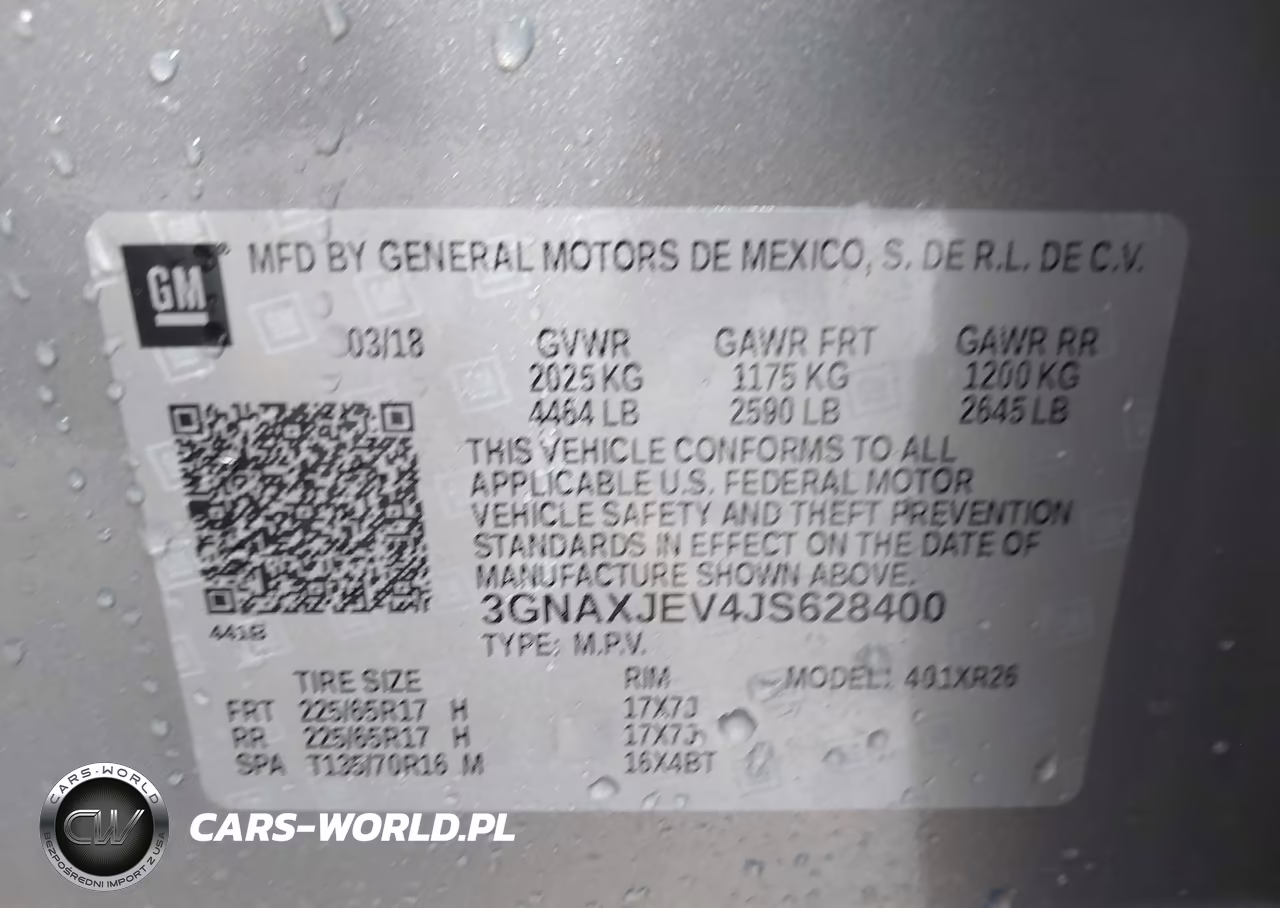 2018 Chevrolet Equinox Lt VIN:3GNAXJEV4JS628400 - 9