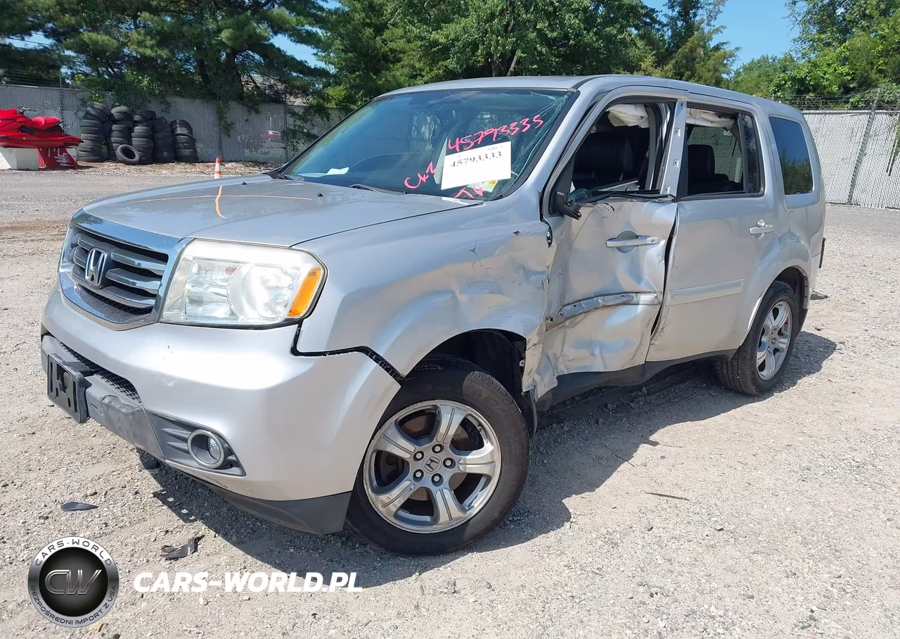 2014 Honda Pilot Ex-L VIN:5FNYF4H56EB001719 - 2