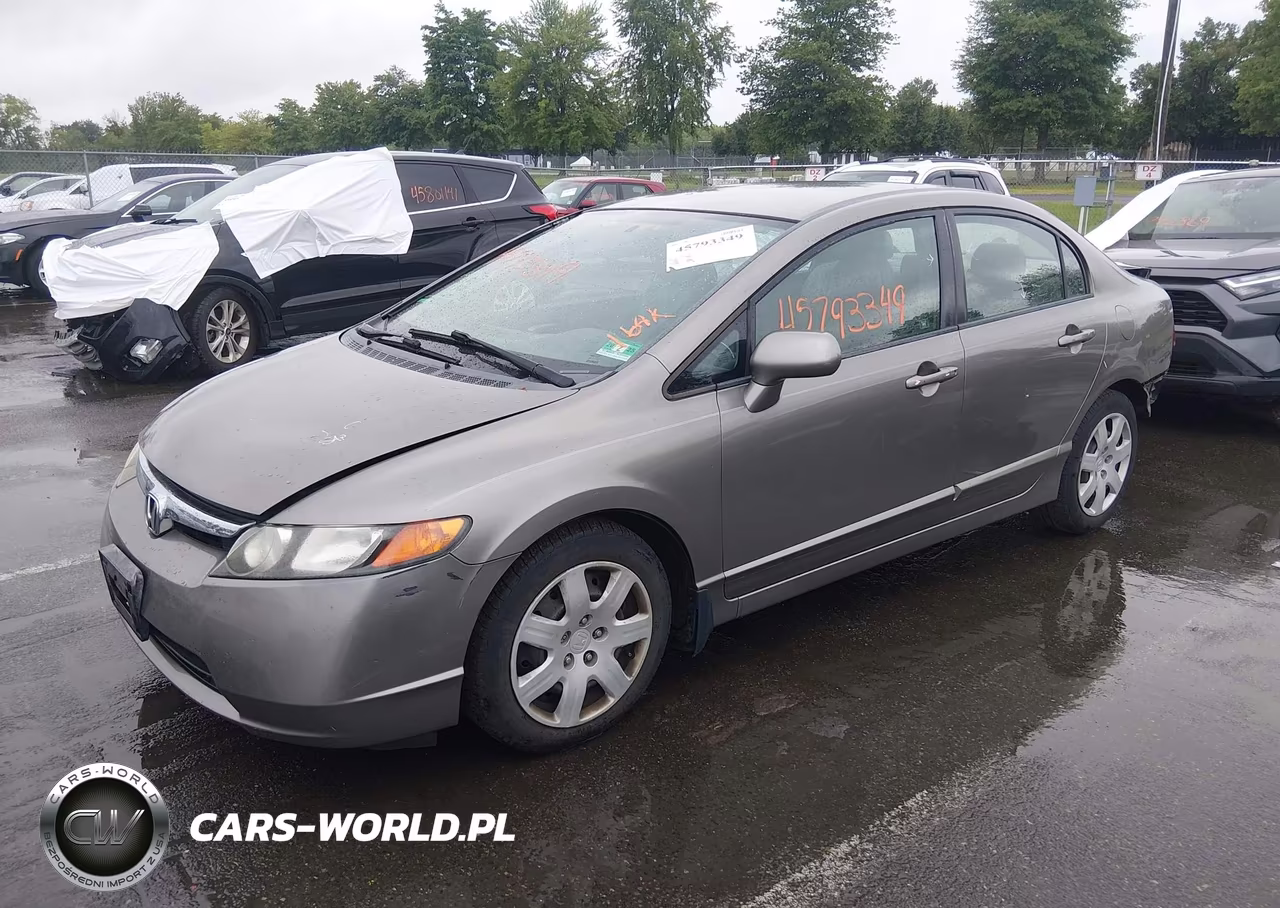 2008 Honda Civic Lx VIN:2HGFA16548H336081 - 2