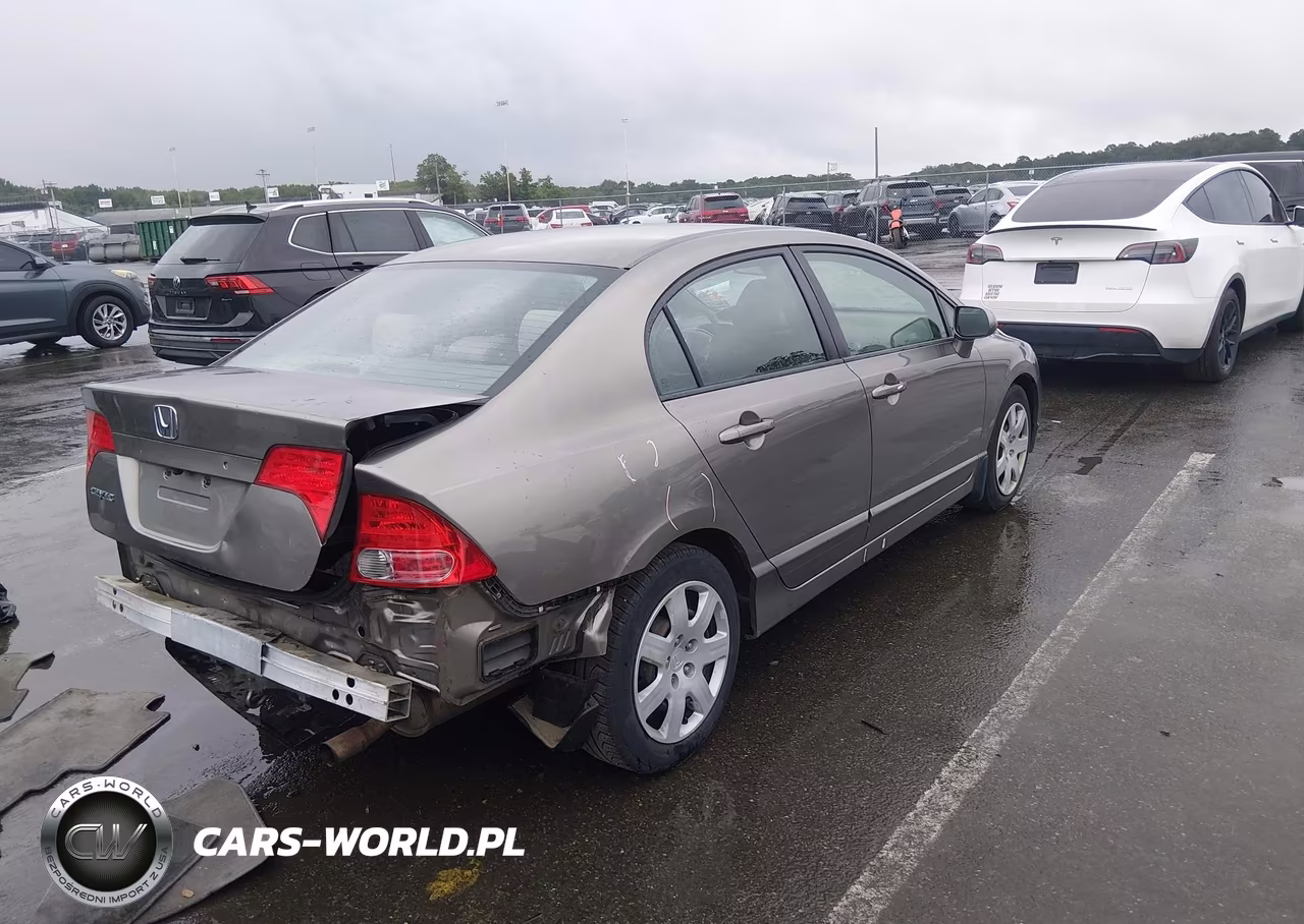 2008 Honda Civic Lx VIN:2HGFA16548H336081 - 4