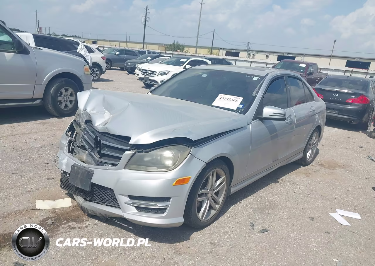 2014 Mercedes-Benz C 250 Sport VIN:WDDGF4HB4EA962495 - 2