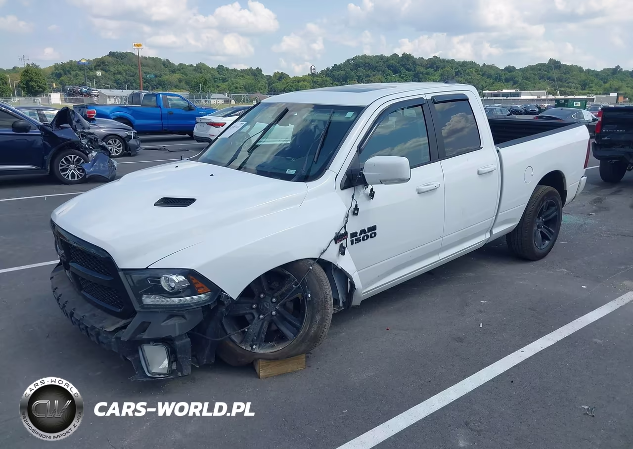 2017 Ram 1500 Night 4X4 6'4 Box VIN:1C6RR7HT6HS617320 - 2