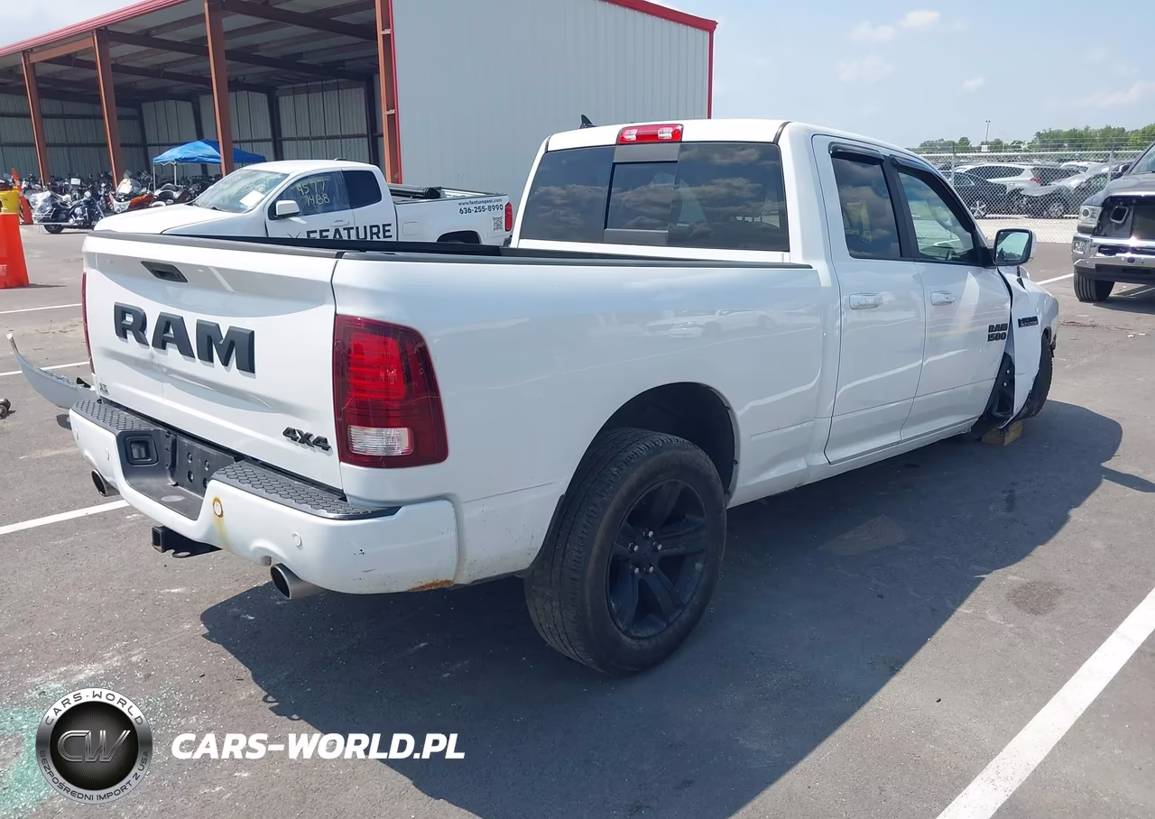 2017 Ram 1500 Night 4X4 6'4 Box VIN:1C6RR7HT6HS617320 - 4