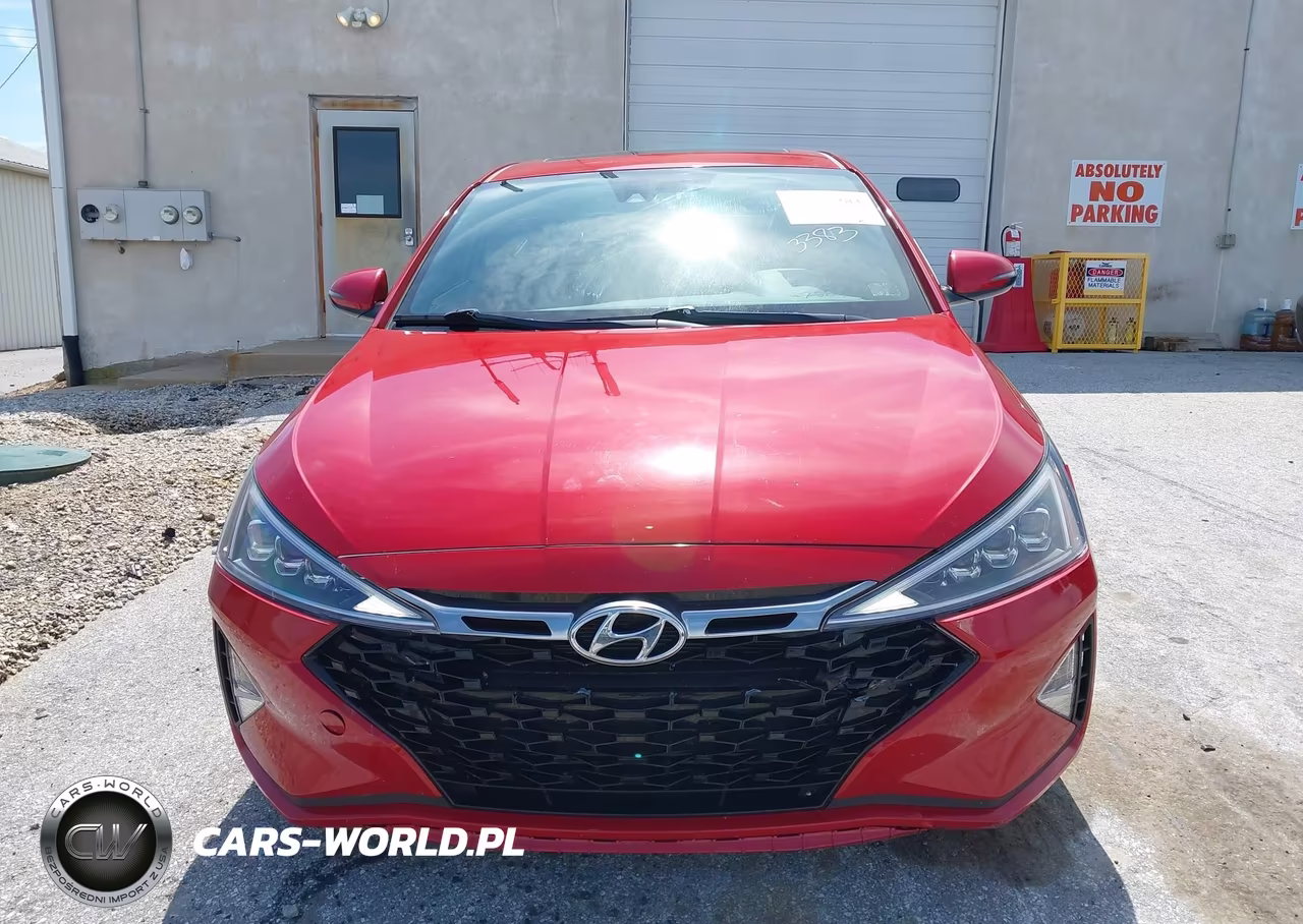 2020 Hyundai Elantra Sport VIN:KMHD04LB8LU070294 - 12