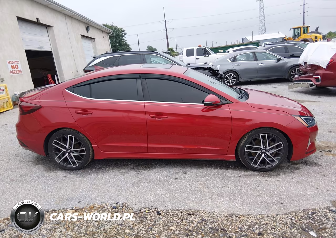 2020 Hyundai Elantra Sport VIN:KMHD04LB8LU070294 - 13