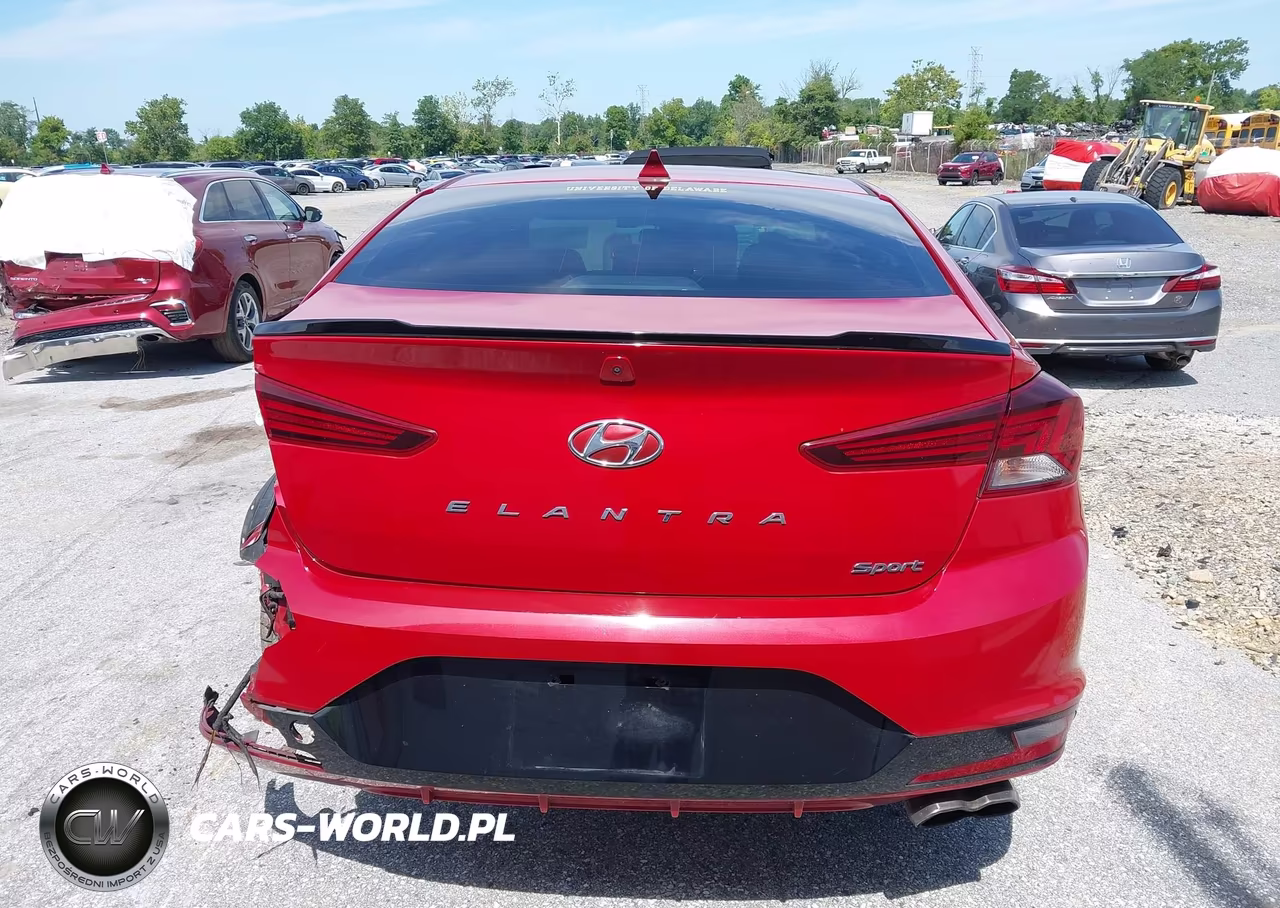 2020 Hyundai Elantra Sport VIN:KMHD04LB8LU070294 - 16
