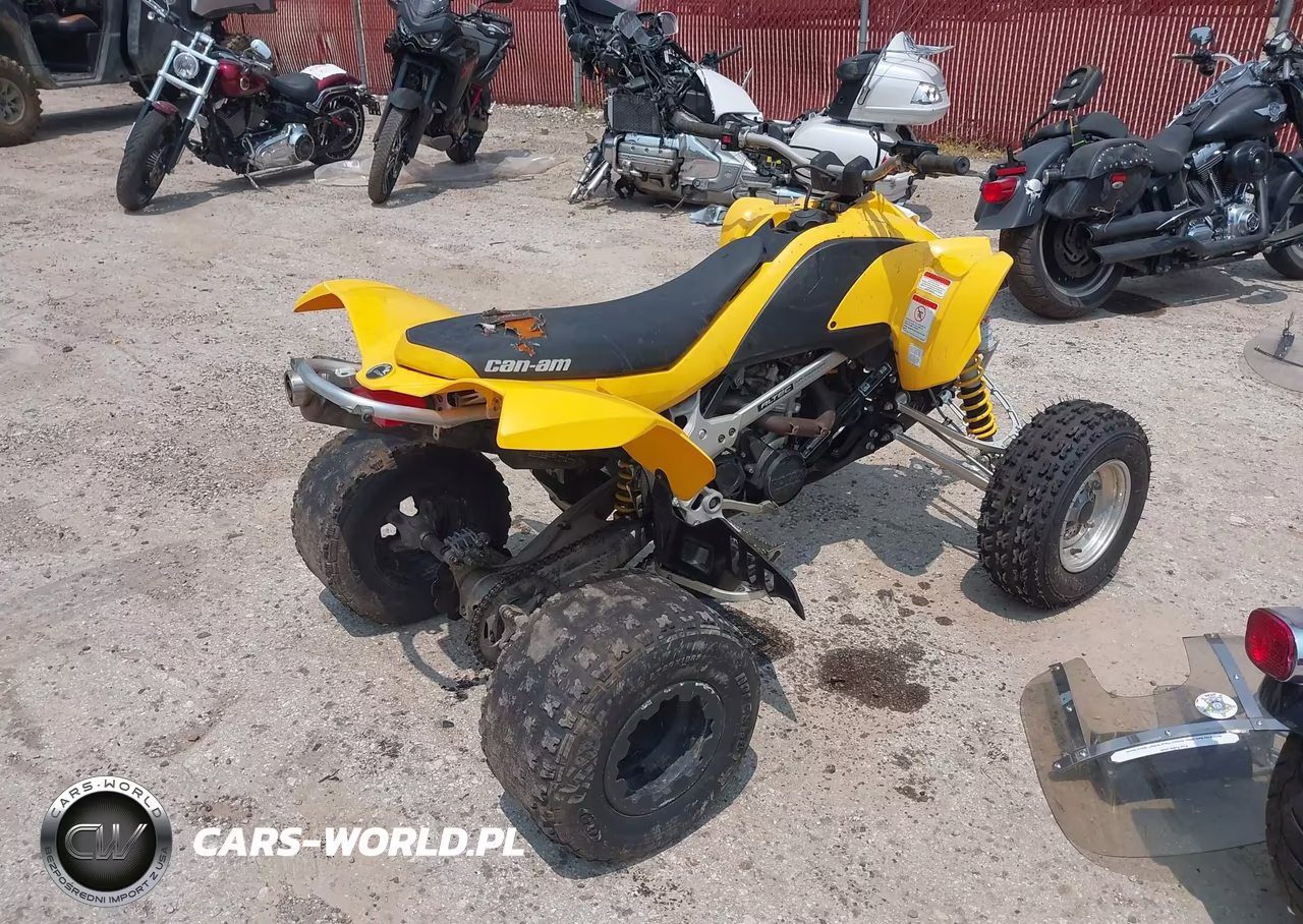 2014 Can-Am Ds 450 VIN:2BVBHCL1XEV000091 - 4