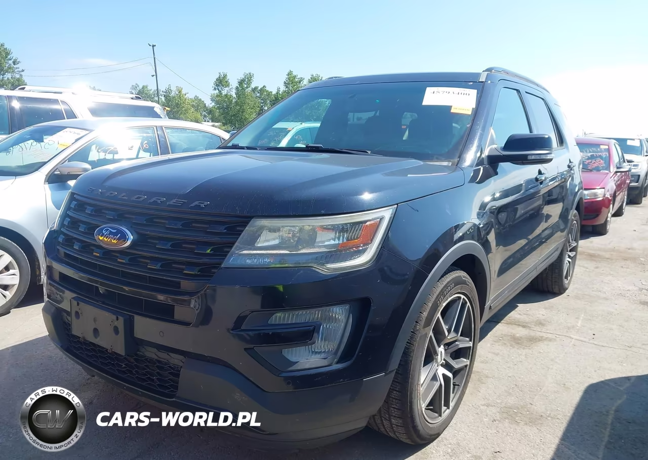 2016 Ford Explorer Sport VIN:1FM5K8GT7GGB93100 - 2