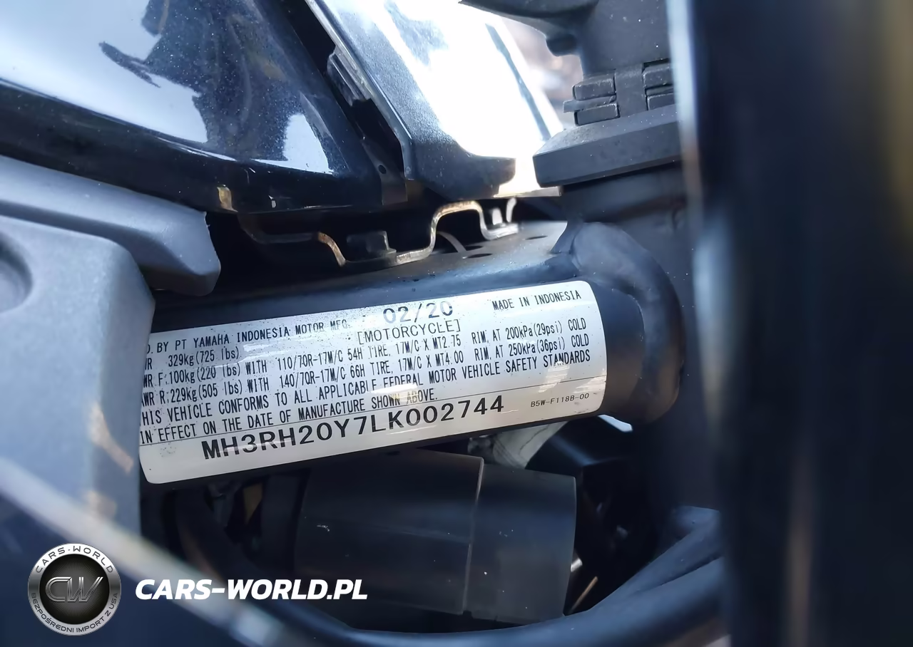 2020 Yamaha Mt-03 VIN:MH3RH20Y7LK002744 - 10