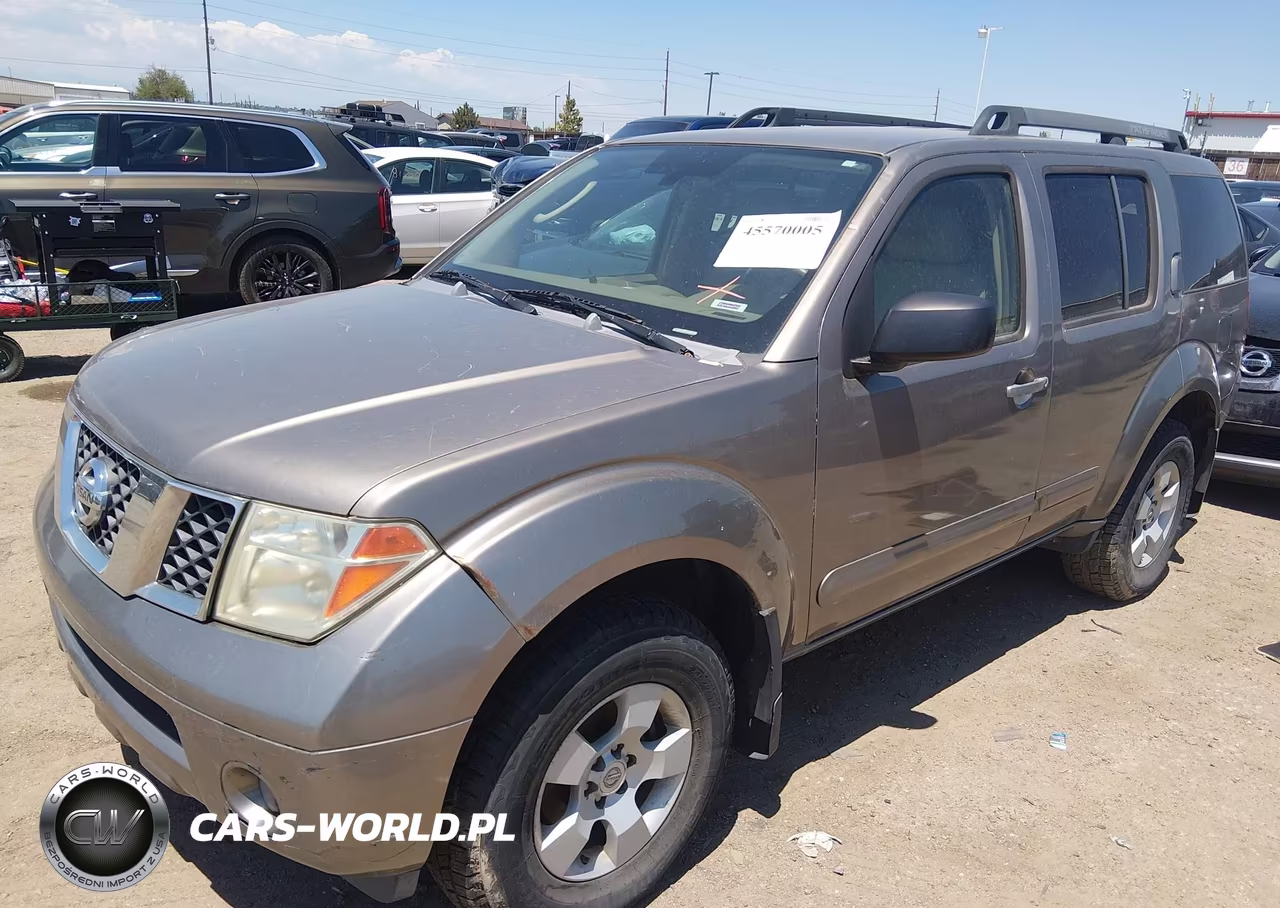 2006 Nissan Pathfinder S VIN:5N1AR18W86C610420 - 2
