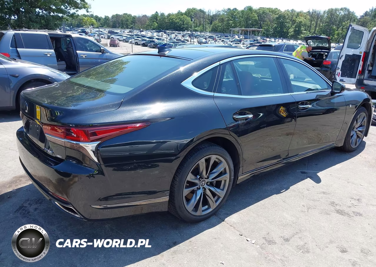 2018 Lexus Ls 500 F Sport VIN:JTHC51FF9J5001795 - 4