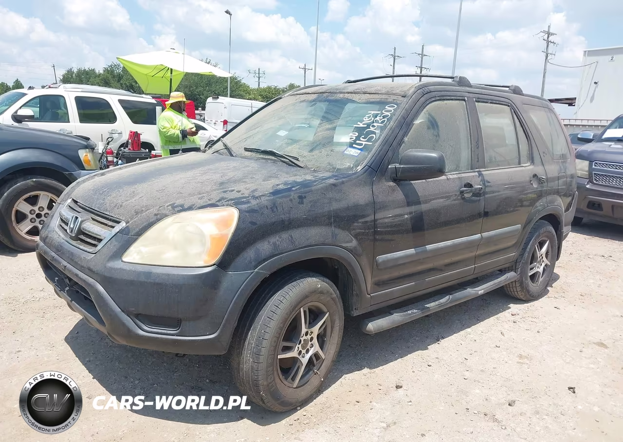 2002 Honda Cr-V Lx VIN:JHLRD68452C001381 - 2