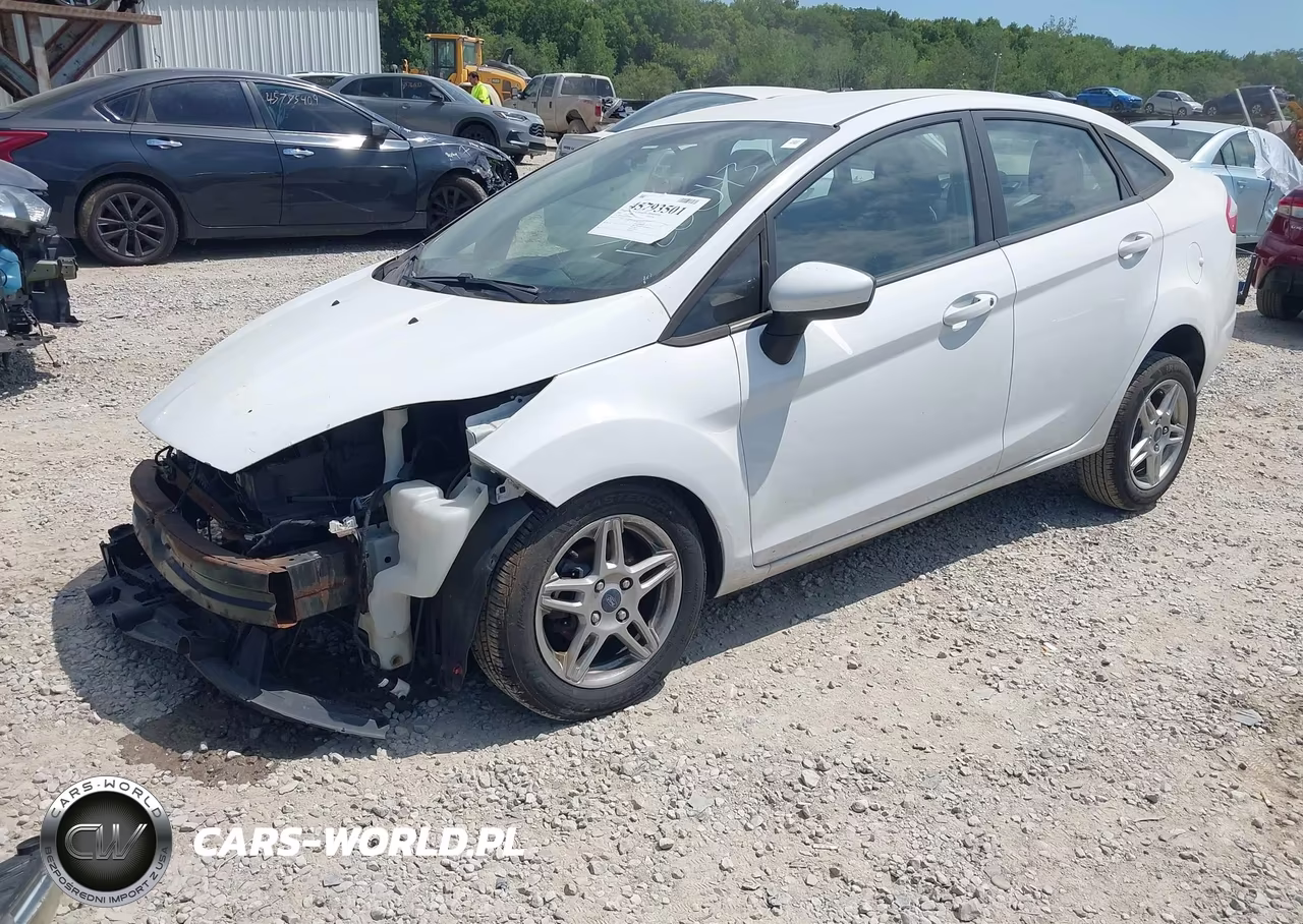 2019 Ford Fiesta Se VIN:3FADP4BJXKM126043 - 2