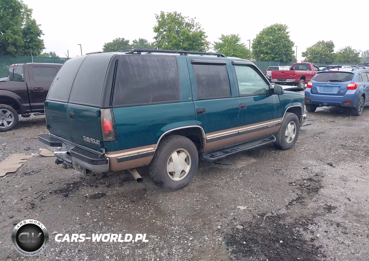 1996 Chevrolet Tahoe K1500 VIN:1GNEK13R1TJ390872 - 4