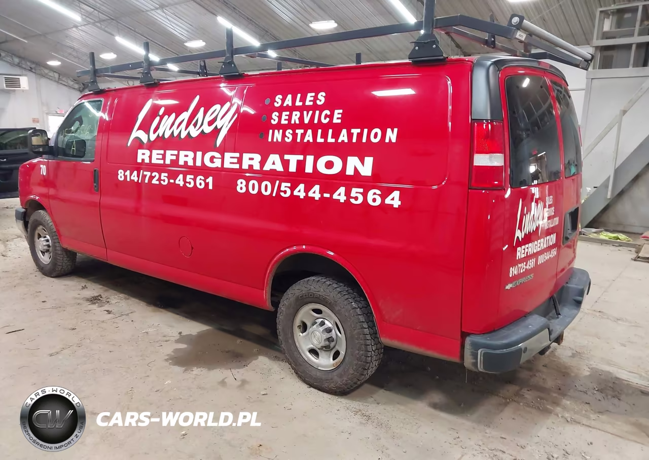 2019 Chevrolet Express 3500 Work Van VIN:1GCZGHFG2K1203197 - 3
