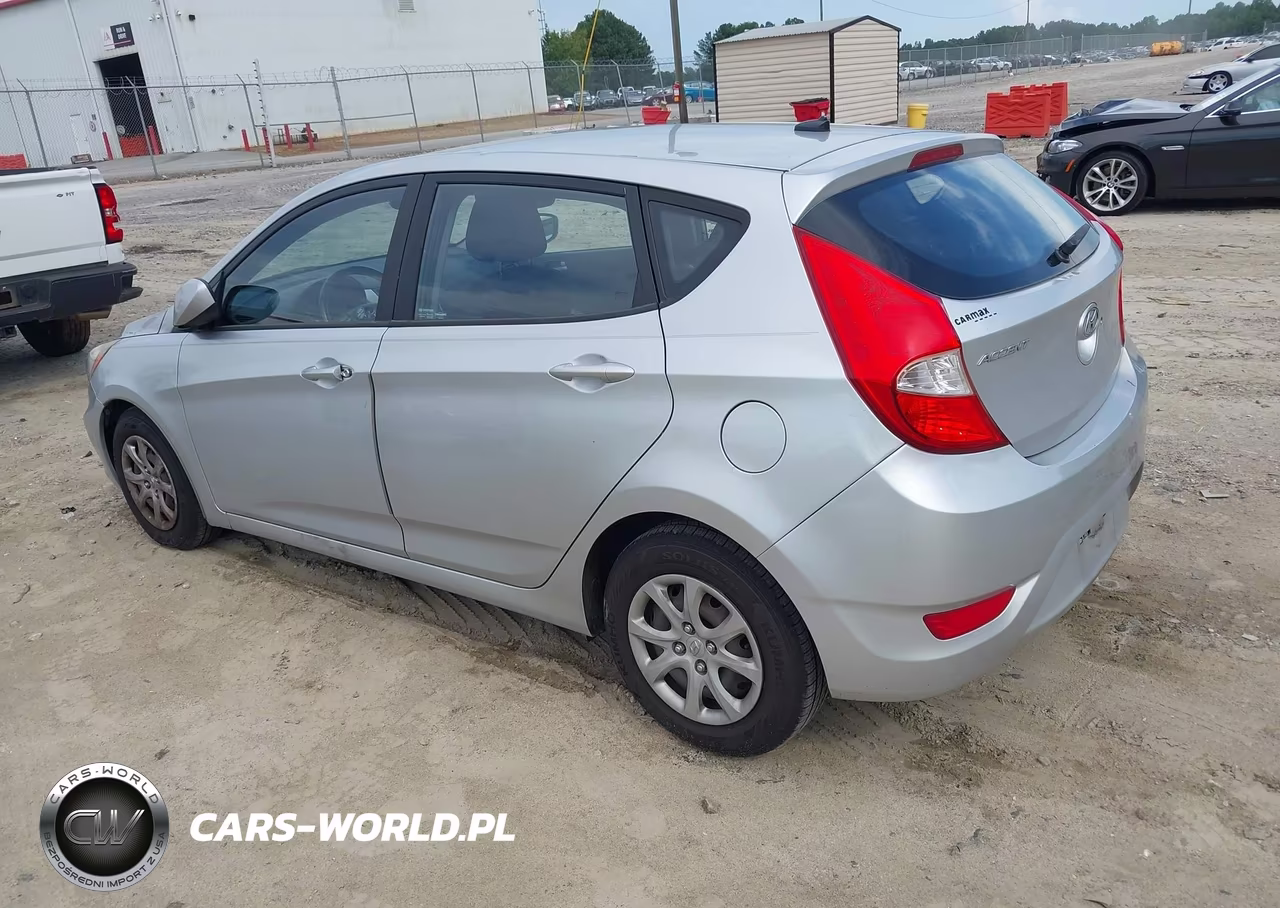 2013 Hyundai Accent Gs VIN:KMHCT5AE9DU137976 - 3