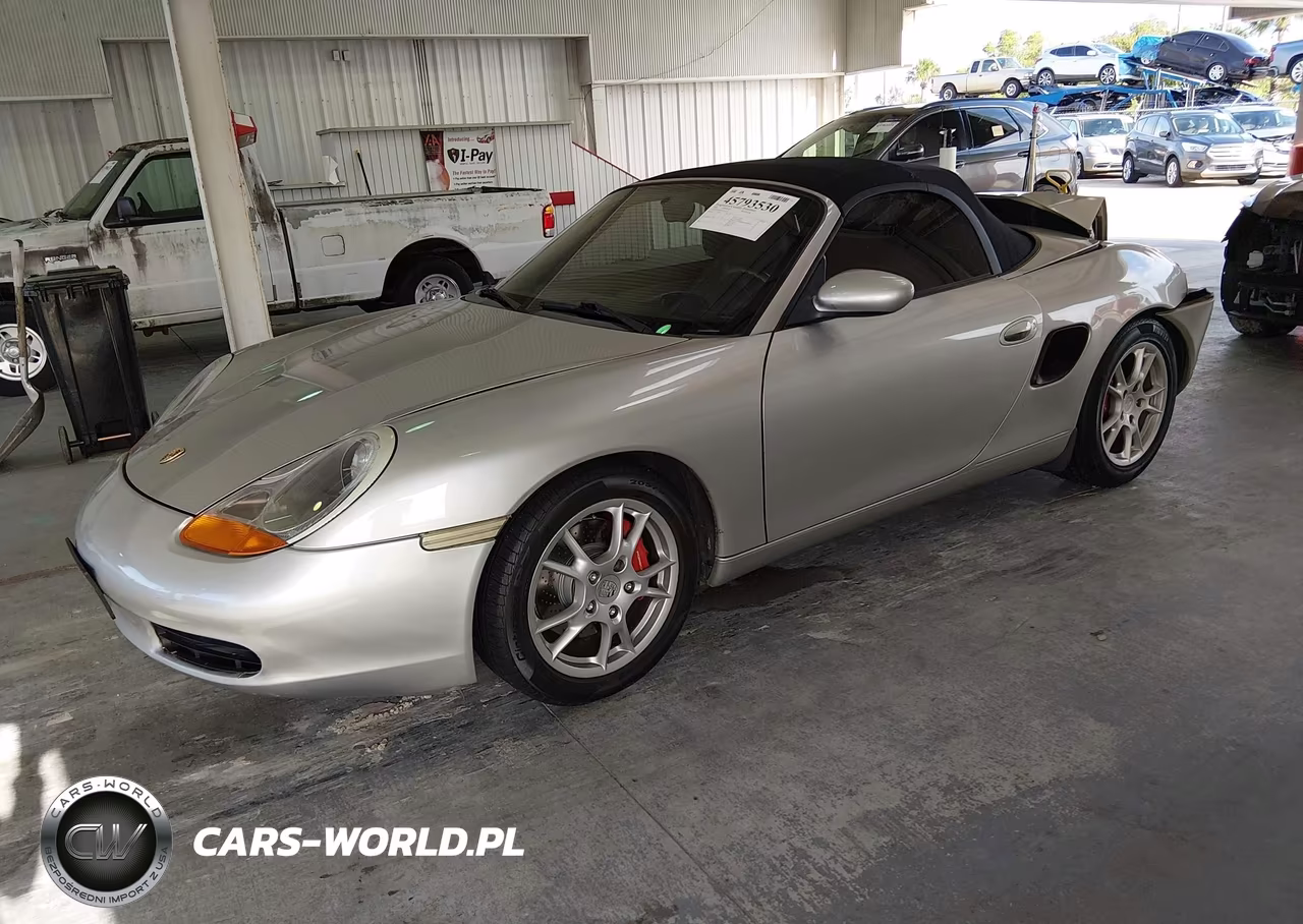 2002 Porsche Boxster S VIN:WP0CB29892U663624 - 2