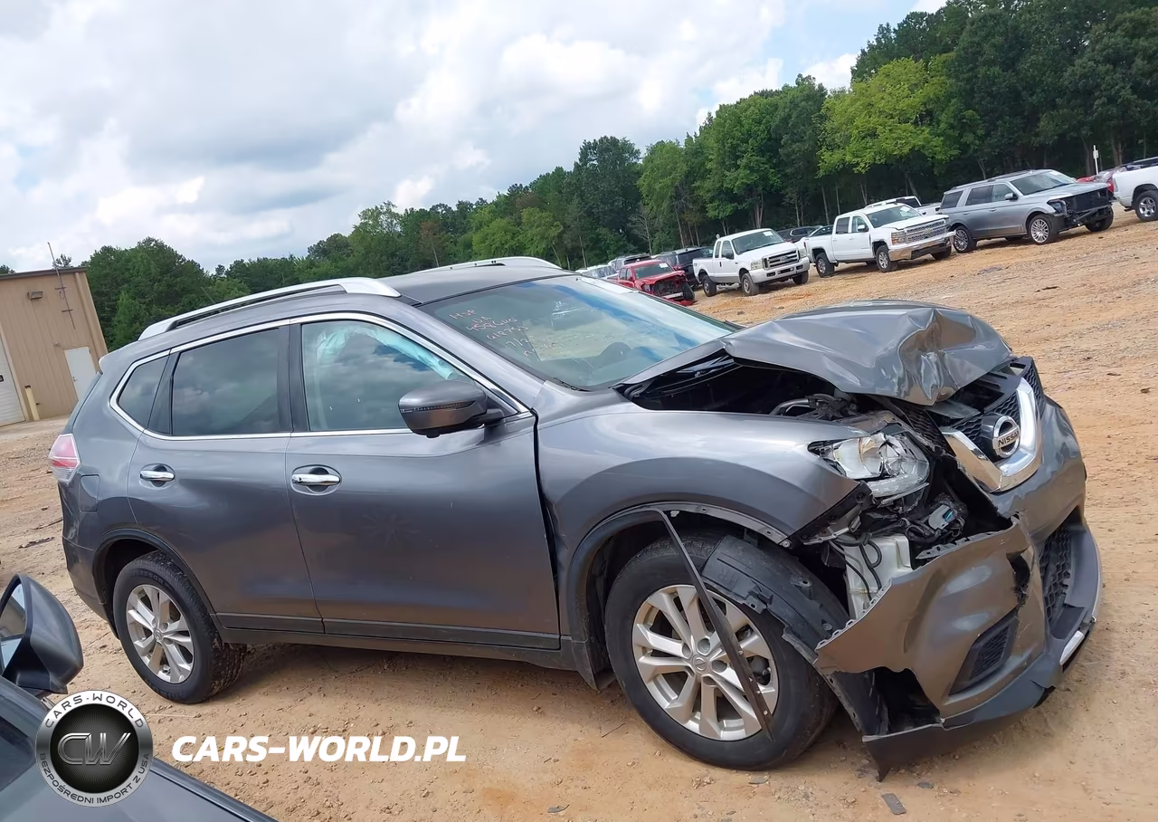 2016 Nissan Rogue Sv VIN:KNMAT2MV5GP618753 - 14