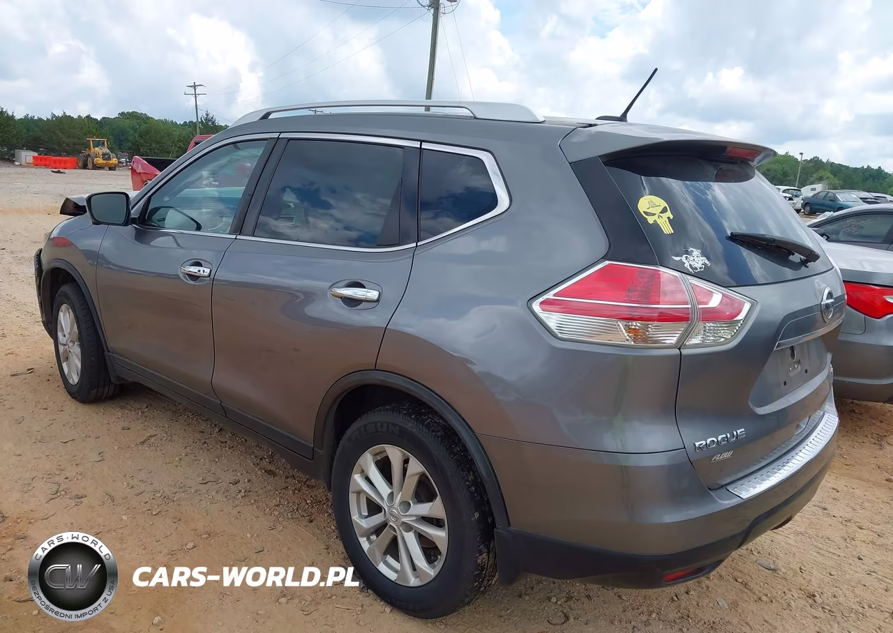 2016 Nissan Rogue Sv VIN:KNMAT2MV5GP618753 - 3
