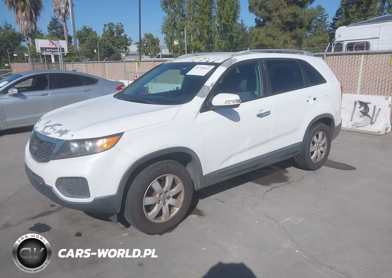 2013 Kia Sorento Lx V6 VIN:5XYKT4A20DG349280 - 2