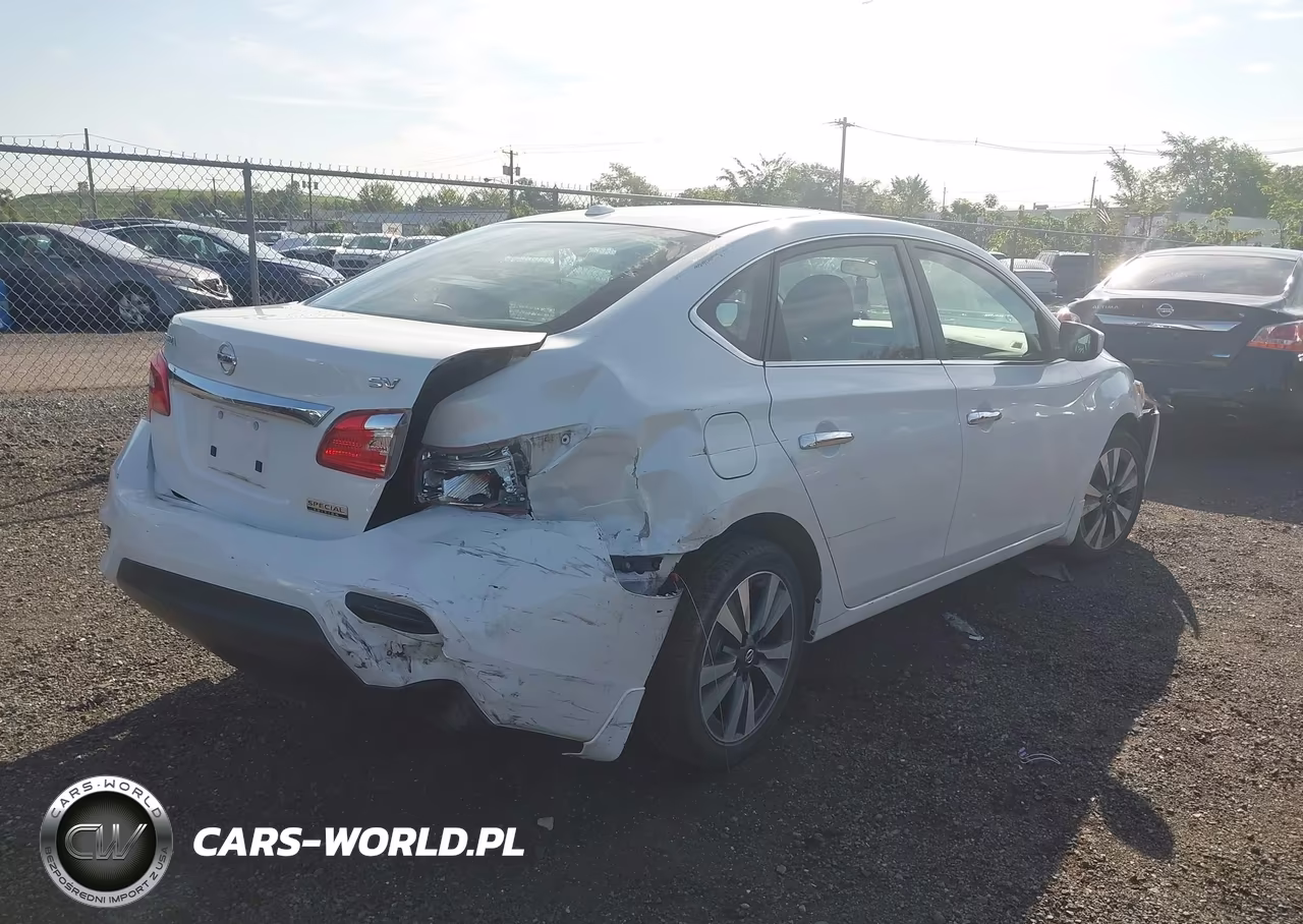 2019 Nissan Sentra Sv VIN:3N1AB7AP0KY305531 - 4
