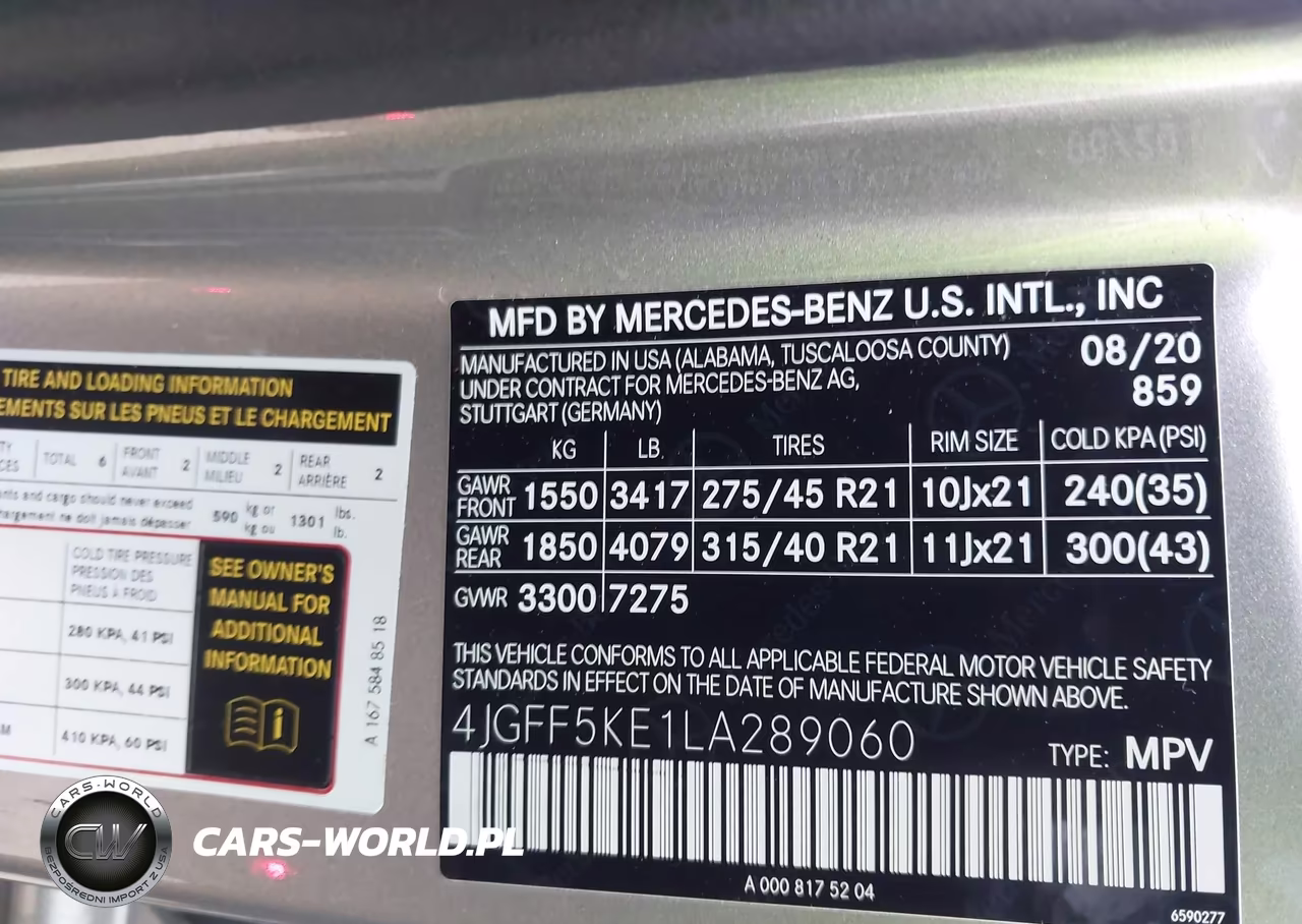 2020 Mercedes-Benz Gls 450 4Matic VIN:4JGFF5KE1LA289060 - 9