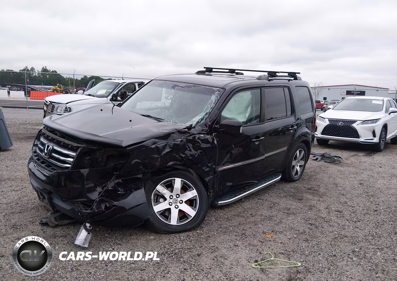 2012 Honda Pilot Touring VIN:5FNYF4H96CB039399 - 2