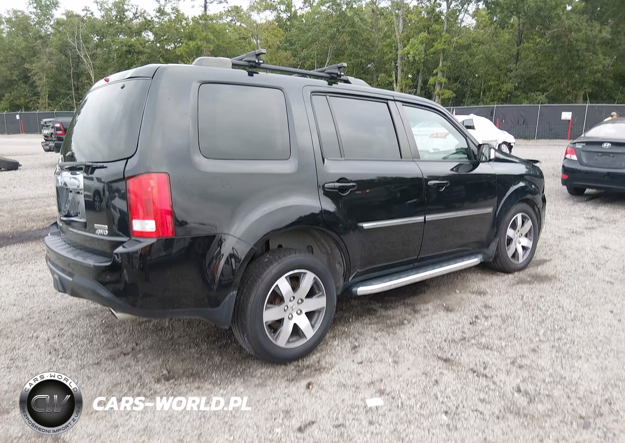 2012 Honda Pilot Touring VIN:5FNYF4H96CB039399 - 4