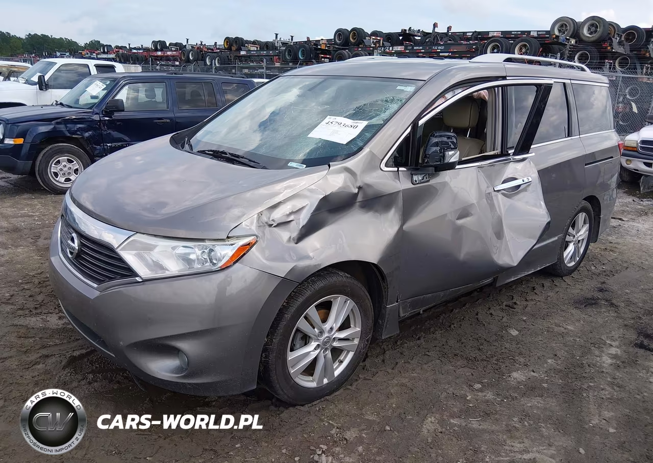 2015 Nissan Quest S-Sv-Sl-Platinum VIN:JN8AE2KP9F9123784 - 2