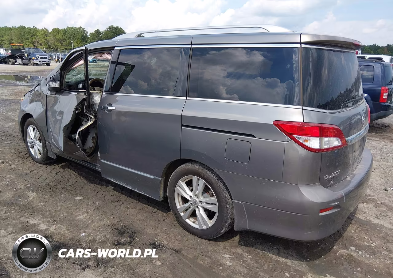 2015 Nissan Quest S-Sv-Sl-Platinum VIN:JN8AE2KP9F9123784 - 3