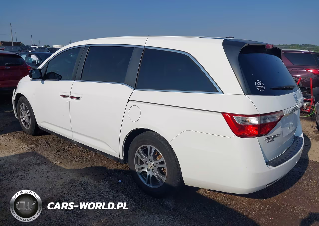 2012 Honda Odyssey Ex-L VIN:5FNRL5H62CB059495 - 3