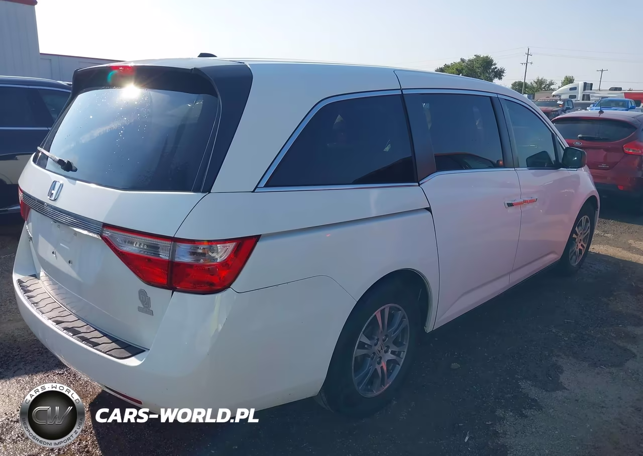 2012 Honda Odyssey Ex-L VIN:5FNRL5H62CB059495 - 4
