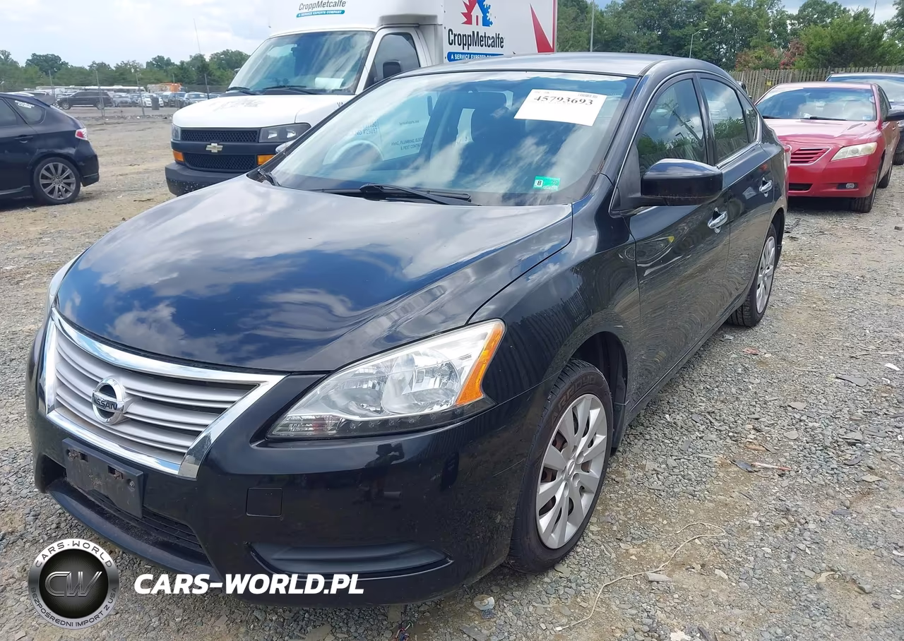 2014 Nissan Sentra Sv VIN:3N1AB7APXEY313351 - 2