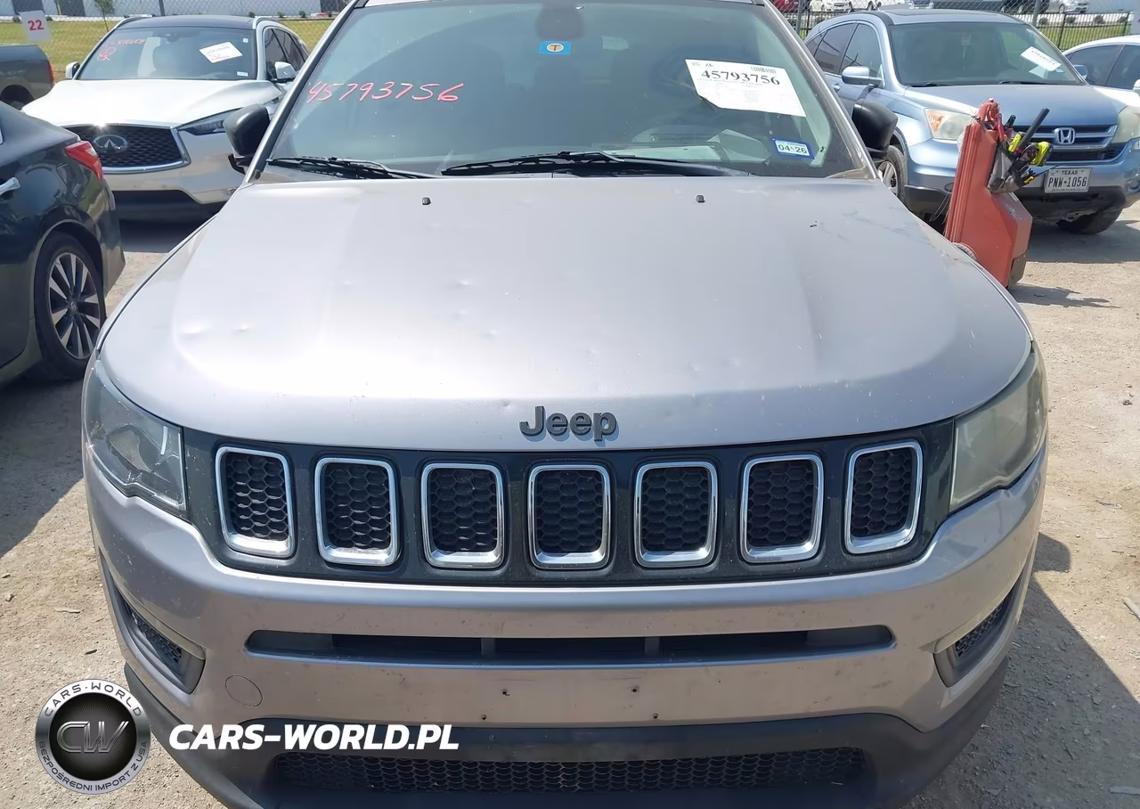 2020 Jeep Compass Sport Fwd VIN:3C4NJCAB2LT253140 - 12