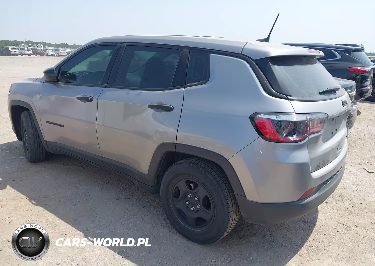 2020 Jeep Compass Sport Fwd VIN:3C4NJCAB2LT253140 - 3
