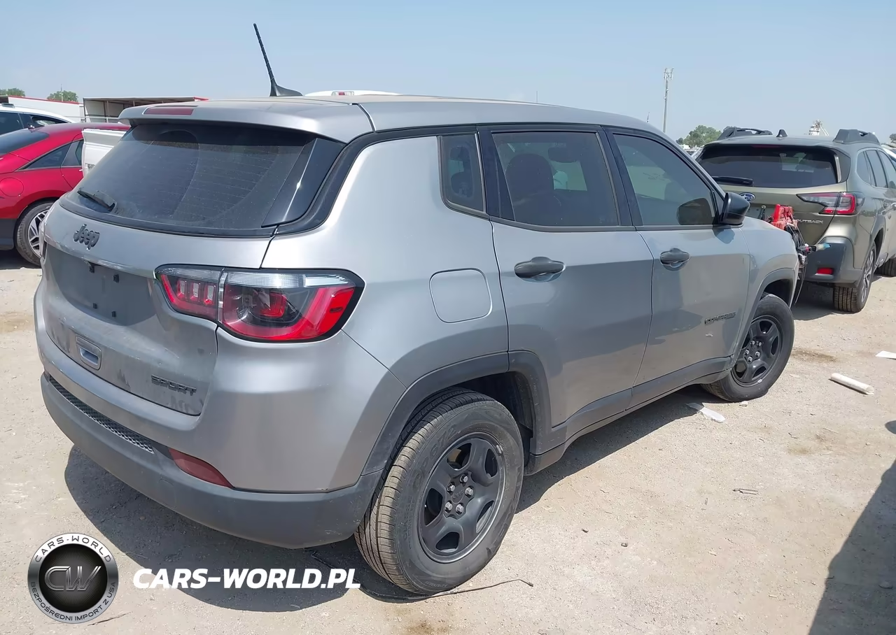 2020 Jeep Compass Sport Fwd VIN:3C4NJCAB2LT253140 - 4