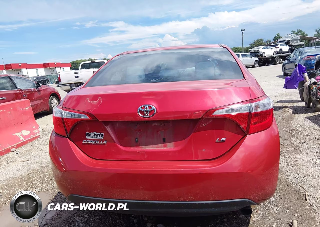 2016 Toyota Corolla Le VIN:2T1BURHEXGC487385 - 16
