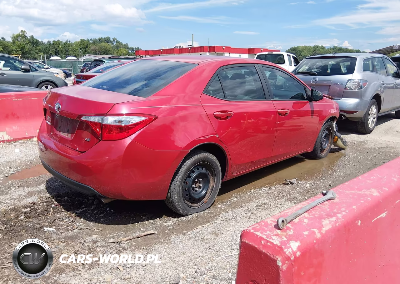 2016 Toyota Corolla Le VIN:2T1BURHEXGC487385 - 4