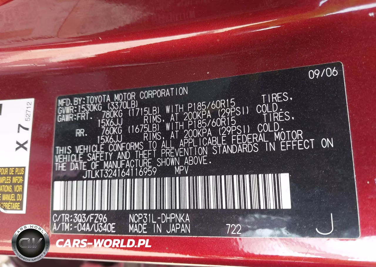 2006 Scion Xb VIN:JTLKT324164116959 - 9
