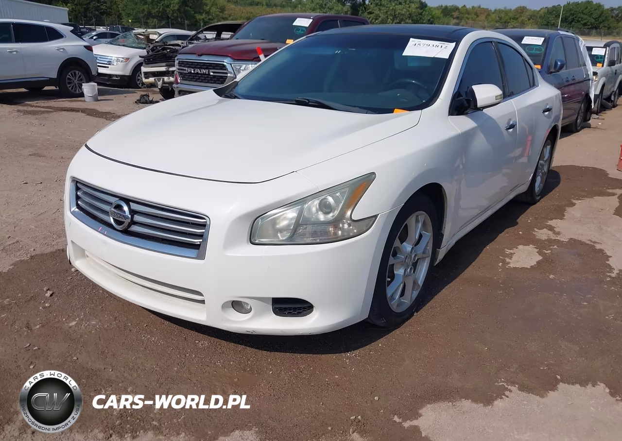 2012 Nissan Maxima 3.5 Sv VIN:1N4AA5AP1CC829162 - 2