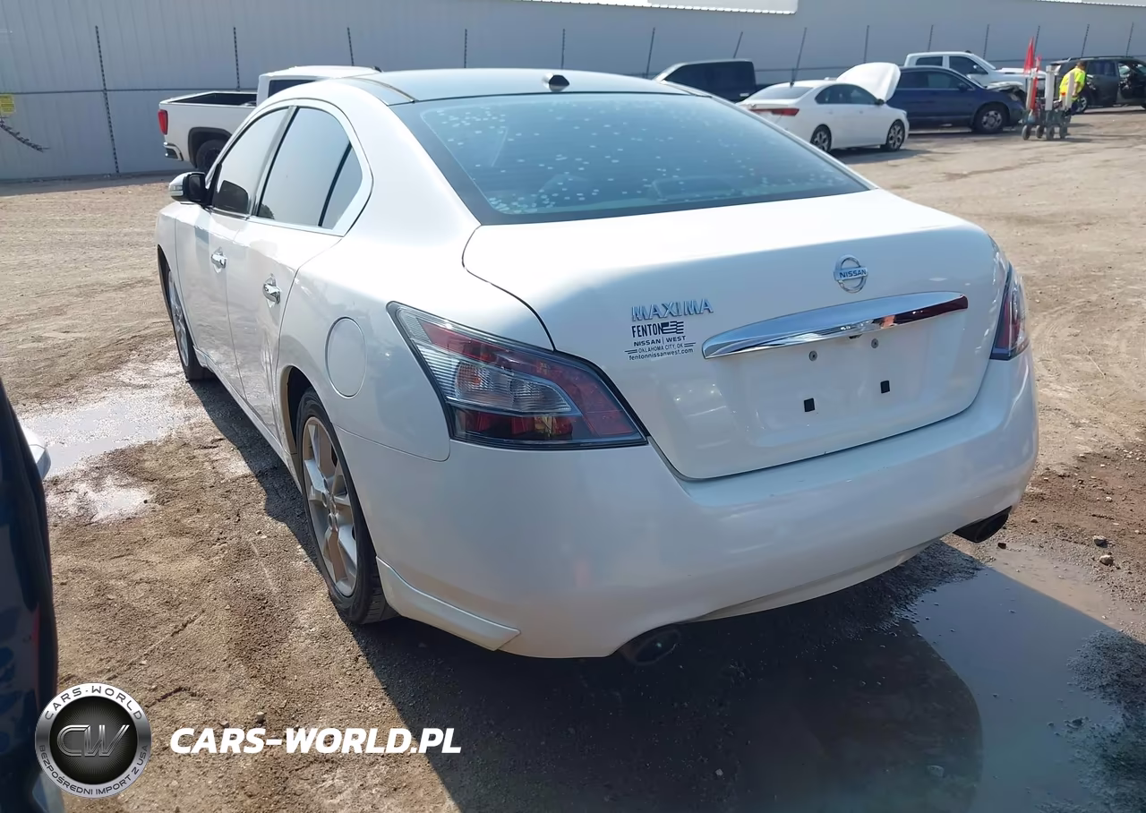 2012 Nissan Maxima 3.5 Sv VIN:1N4AA5AP1CC829162 - 3