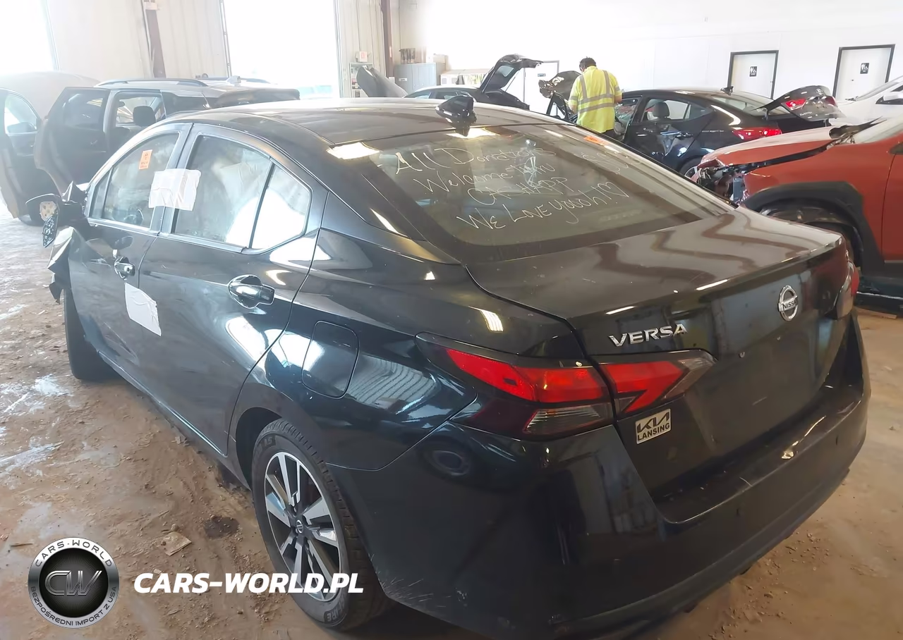 2021 Nissan Versa Sv Xtronic Cvt VIN:3N1CN8EV1ML886567 - 3