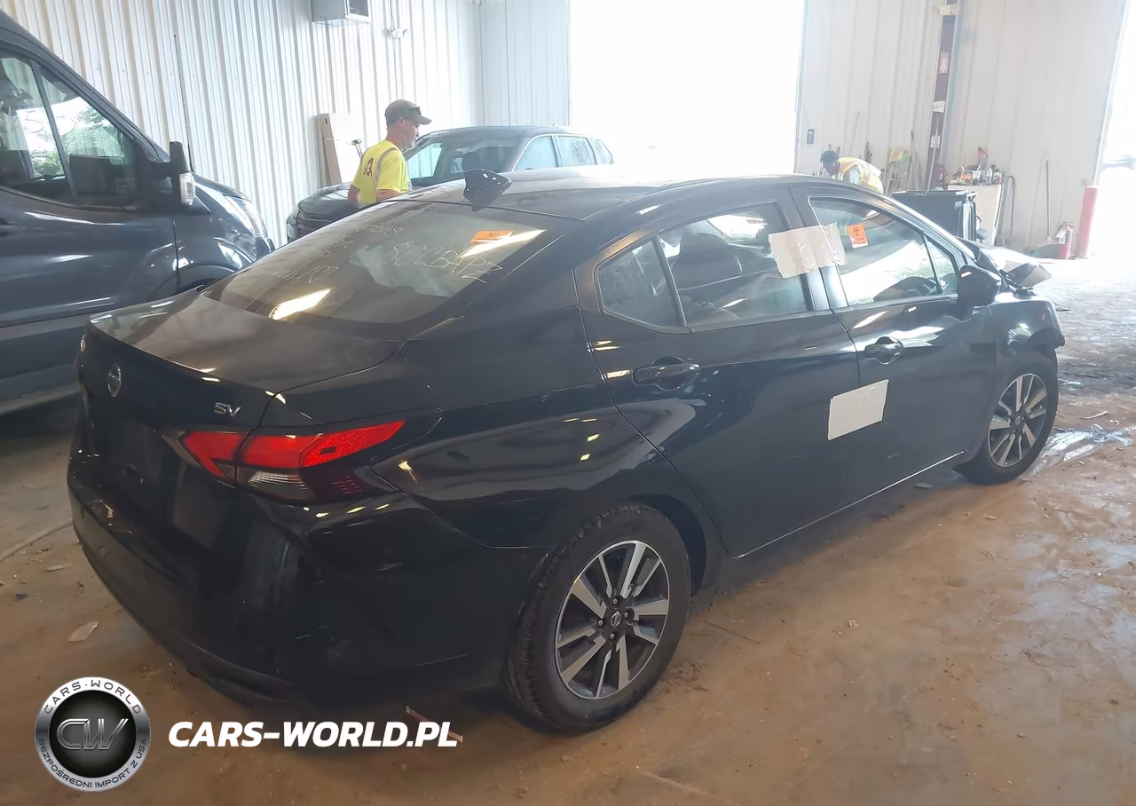 2021 Nissan Versa Sv Xtronic Cvt VIN:3N1CN8EV1ML886567 - 4