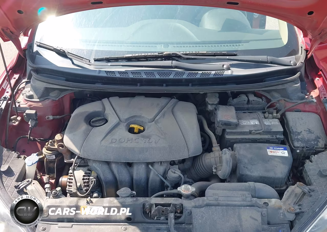 2013 Hyundai Elantra Gls VIN:KMHDH4AE2DU629152 - 10