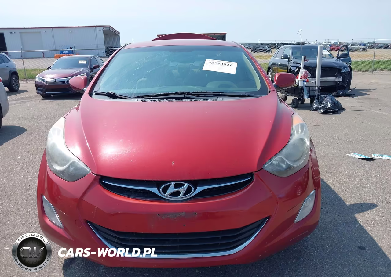 2013 Hyundai Elantra Gls VIN:KMHDH4AE2DU629152 - 13